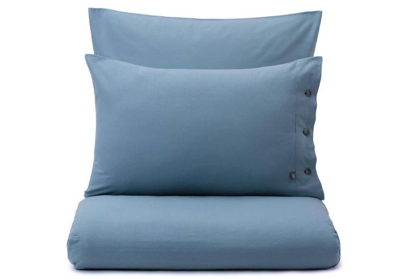 Urbanara Partnerbettwäsche Bettwäsche Telhado I 50% Tencel™ Lyocell & 50% Baumwolle, Tencel Lyocell & Baumwolle, Weich & Kuschlig I Flanell-Winterbettwäsche Made in Portugal von Urbanara