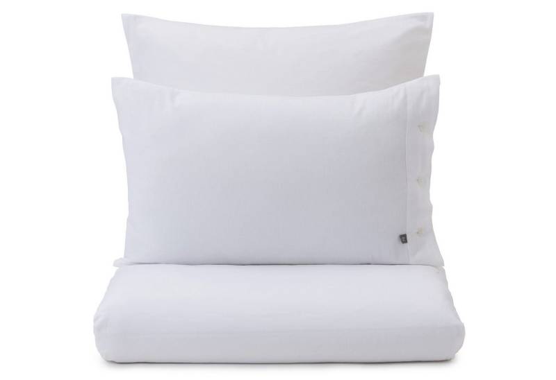 Urbanara Partnerbettwäsche Bettwäsche Telhado I 50% Tencel™ Lyocell & 50% Baumwolle, Tencel Lyocell & Baumwolle, Weich & Kuschlig I Flanell-Winterbettwäsche Made in Portugal von Urbanara