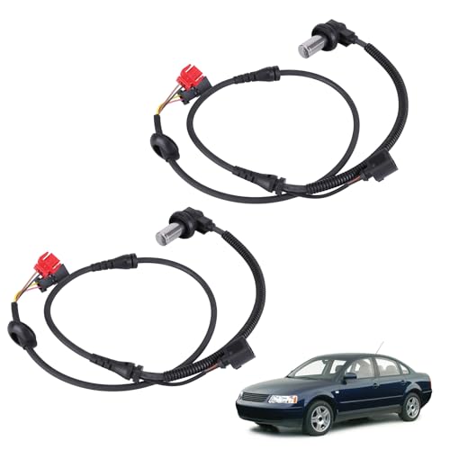 2 Stück ABS Sensor, 8D0927803D für VW Passat 3BG 3B A4 (8D,B5) ab Bj.1999 Raddrehzahlgeber Vorne Links und Rechts Raddrehzahlsensor von Urhause