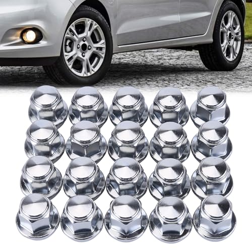 20 Stück Radmutter Verchromt M12 x 1.5 C für Ford Alufelge Geschlossene Radmuttern SW19 60° 12657, 46708, 45139 20 Stück Radmutter Verchromt M12 x 1.5 C für Ford Alufelge Geschlossene Radmuttern SW19 60° 12657, 46708, 45139 von Urhause