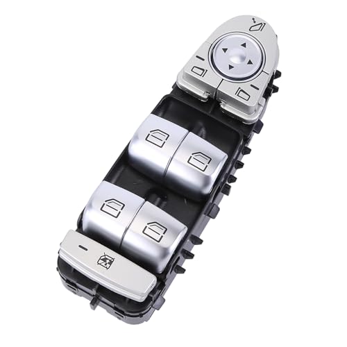 Elektrischer Fensterheberschalter kompatibel mit Mercedes-Benz C-Klasse EQC GLC, Auto Schaltertasten für elektrische Fensterheber ersetzt 2059056811 A2059056811 A 222 905 68 00 Elektrischer Fensterheberschalter kompatibel mit Mercedes-Benz C-Klasse EQC GLC, Auto Schaltertasten für elektrische Fensterheber ersetzt 2059056811 A2059056811 A 222 905 68 00 von Urhause