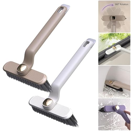 Multifunktionale Rotierende Fugenreinigungsbürste-Urijk Multi-Function Rotating Crevice Cleaning Brush Schaufel und Clip Fugenreinigungsbürste 360-Grad Rotierende Spaltreinigungsbürste für Enge Räume von Urijk