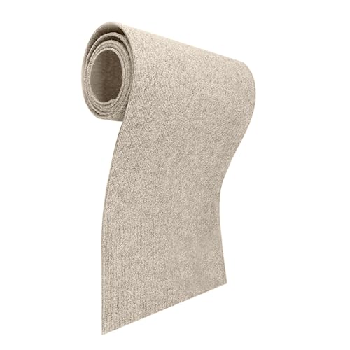 Urijk Selbstklebend Kratzmatte Katze Wand,30 * 100CM Kratzmatte Katzen,DIY Trimmbarer Teppich Matte Pad Katzenkratzbretter,Kratzschutz Katzenkratzmatte für Schützt Teppiche Sofa Möbelschutz（Khaki） von Urijk