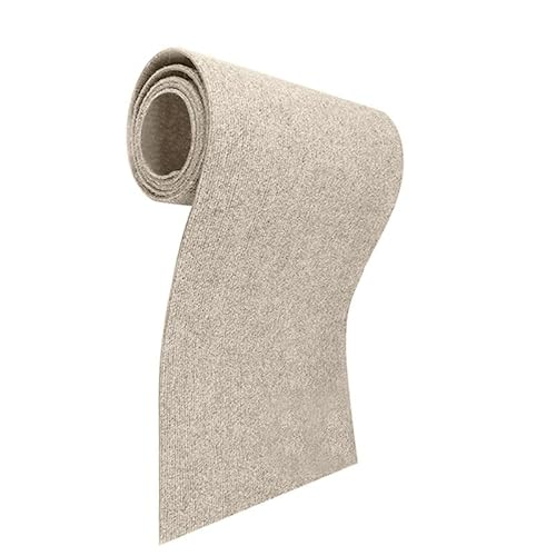 Urijk Selbstklebend Kratzmatte Katze Wand,30 * 30CM Kratzmatte Katzen,DIY Trimmbarer Teppich Matte Pad Katzenkratzbretter,Kratzschutz Katzenkratzmatte für Schützt Teppiche Sofa Möbelschutz（Khaki） von Urijk