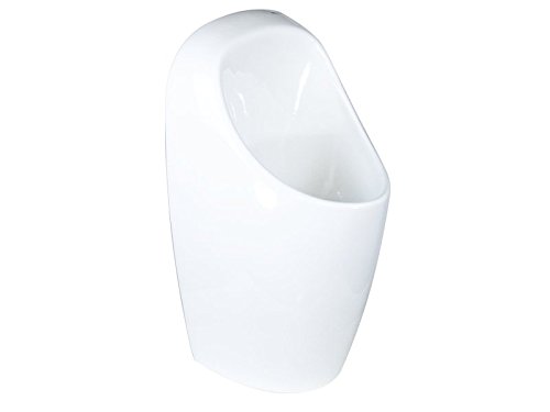 Urimat ceramiccompact Wasserloses Urinal aus Keramik - 6, Farbe:Weiß (Glänzend) von Urimat