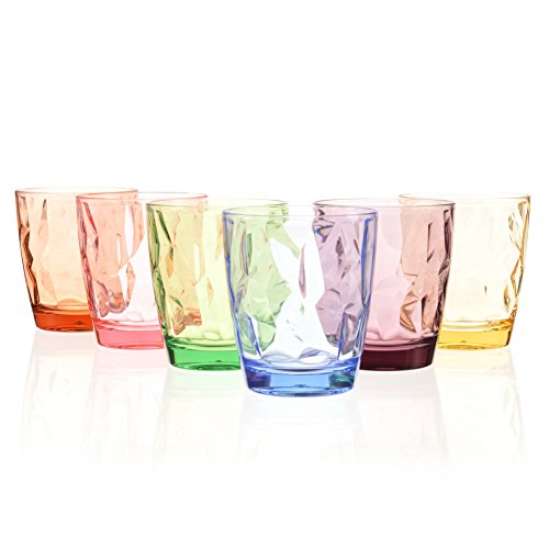YINJOYI 390ml 6-er Set Glaser Wassergläser Plastikbecher Trinkgläser Trinkbecher Longdrinkgläser Kinder Saftgläser Wiederverwendbar (6 Colors) YINJOYI 390ml 6-er Set Glaser Wassergläser Plastikbecher Trinkgläser Trinkbecher Longdrinkgläser Kinder Saftgläser Wiederverwendbar (6 Colors) von YINJOYI