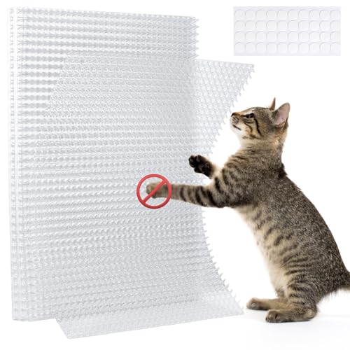 Uross Katzenschutzmatte - Katzen Barriere Set (18 Stück) 41 x 33 cm Quadrat - Scat Mat mit 2,5 cm Kunststoffspitzen, Schutzmatte für Katzen, Abschreckungsmittel für Katzen, Hunde, Drinnen und Draußen Uross Katzenschutzmatte - Katzen Barriere Set (18 Stück) 41 x 33 cm Quadrat - Scat Mat mit 2,5 cm Kunststoffspitzen, Schutzmatte für Katzen, Abschreckungsmittel für Katzen, Hunde, Drinnen und Draußen von Uross