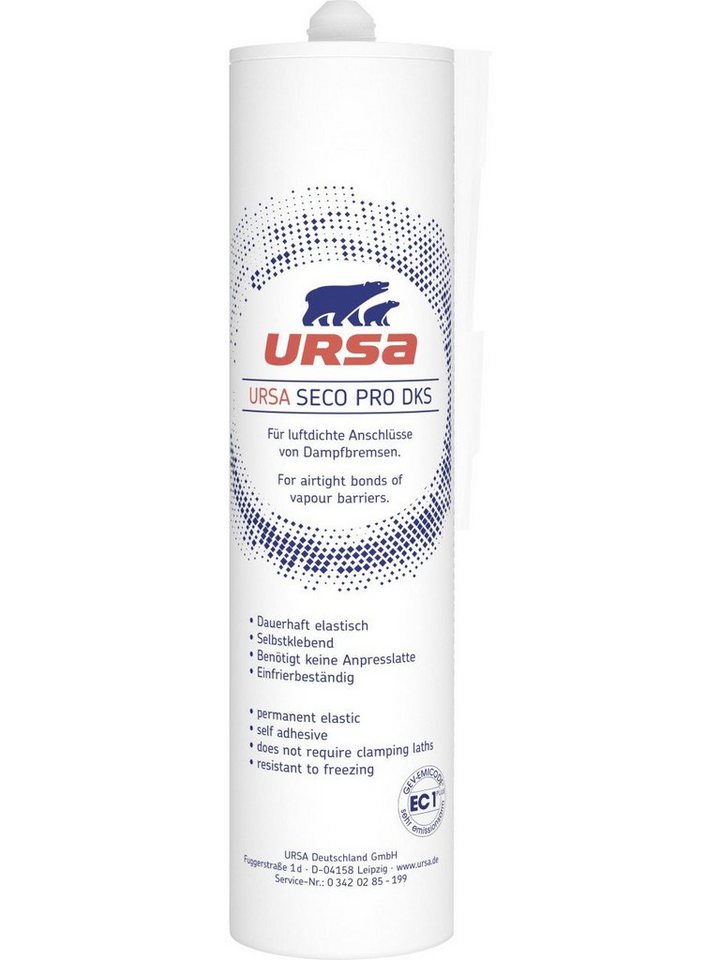 Ursa Dichtstoff Ursa Dichtkleber SECO DSK 310 ml Ursa Dichtstoff Ursa Dichtkleber SECO DSK 310 ml von Ursa