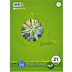 Ursus Green Notebook DIN A4 Liniert Spiralbindung Papier Grün Nicht perforiert Recycled 160 Seiten von Ursus