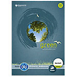 Ursus Green Notebook DIN A4 Kariert Geheftet Papier Blau Nicht perforiert Recycled 100 Seiten von Ursus