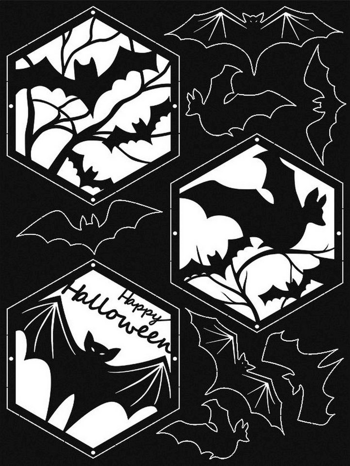 Ursus - Ludwig Bähr Bastelfilz Deko-Girlande Halloween von Ursus - Ludwig Bähr