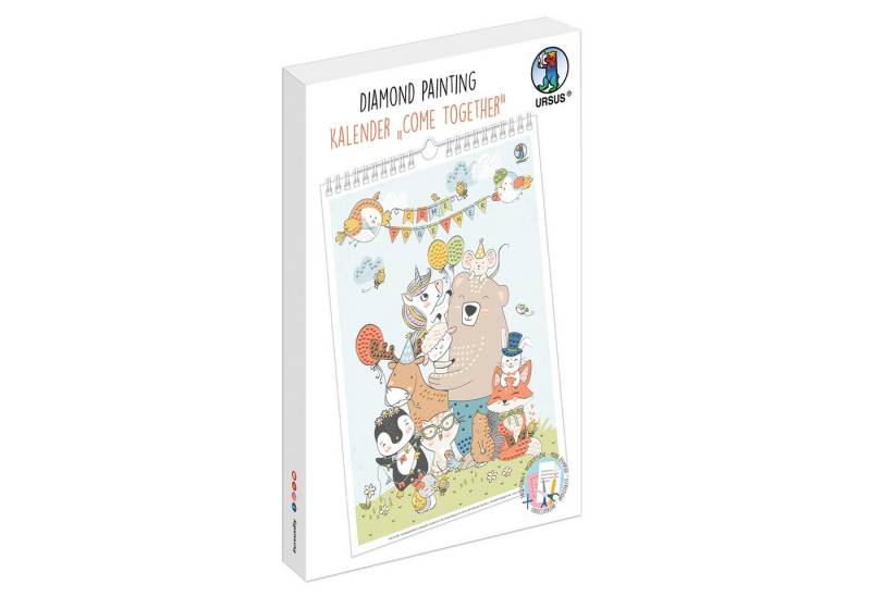 Ursus - Ludwig Bähr Malvorlage Diamond Painting Kalender, DIN A4-Format von Ursus - Ludwig Bähr