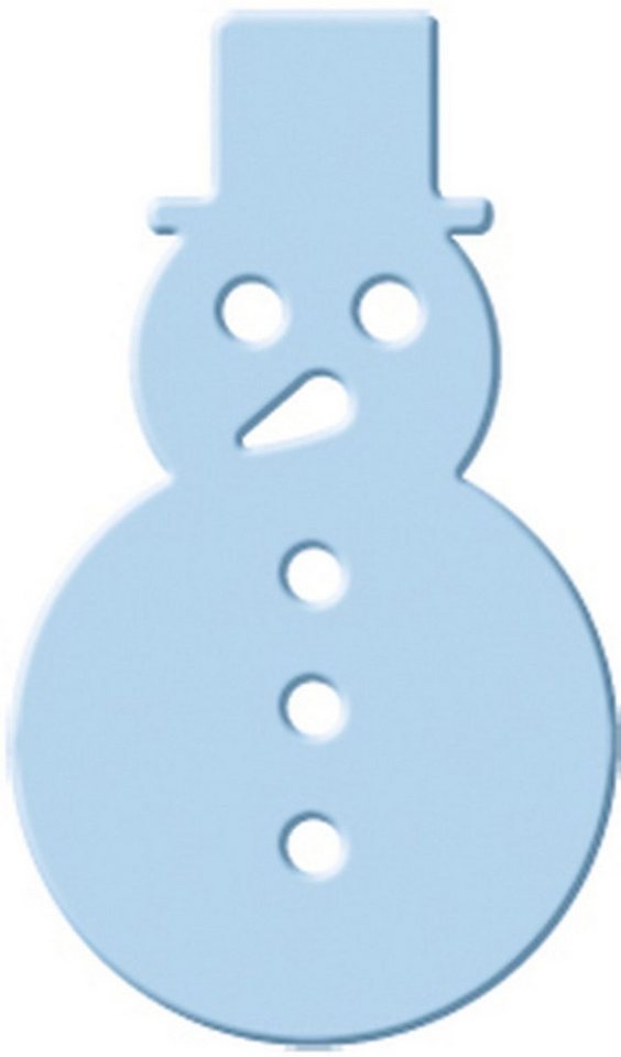 Ursus - Ludwig Bähr Motivstanzer Silhouetten-Locher klein Schneemann von Ursus - Ludwig Bähr