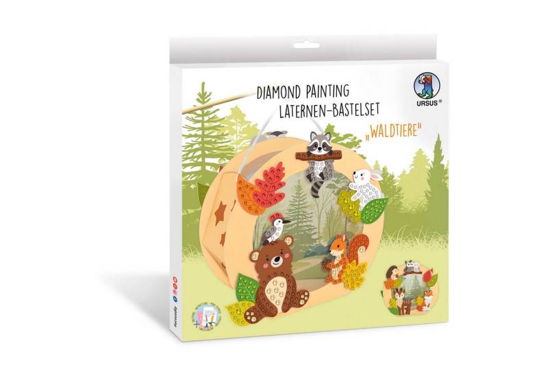 Ursus - Ludwig Bähr Umzugslaterne URSUS Diamond Painting Laternen-Bastelset WALDTIERE von Ursus - Ludwig Bähr