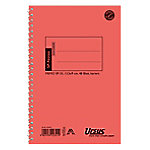 Ursus Style Notizbuch Spezial Kariert Spiralbindung Pressspan Orange Nicht perforiert 96 Seiten 48 Blatt von Ursus