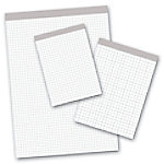 Ursus Style Notizblock DIN A4 Kariert Geheftet Papier Weiß Perforiert 200 Seiten Pack 5 von Ursus