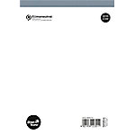 Ursus Style Notizblock DIN A5 Blanko Geheftet Papier Weiß Perforiert 96 Seiten Pack 10 von Ursus