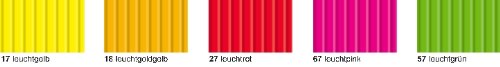 LEUCHTWELLPAPPE 260G.50x70CM,10BG.LEUCHTGRÜN von Ursus