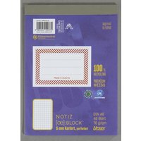 Ursus Notizblock DIN A6 kariert von Ursus