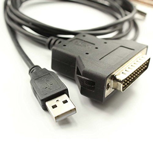 DB25 Serial Drucker Adapter Konverter Kabel mit silabs CP2102 USB RS232 Für Bar Code Printer Scanner Kabel 30 cm von Usangreen