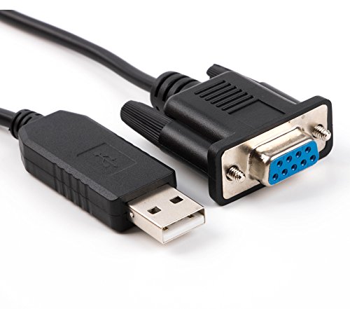 Pl2303GT USB RS232 zu DB9 Kabelgebundenes Rollover-Nullmodem-Kabel Standard pinout: 2-RXD, 3-TXD, 5-GND, 7-RTS 8-CTS von Usangreen