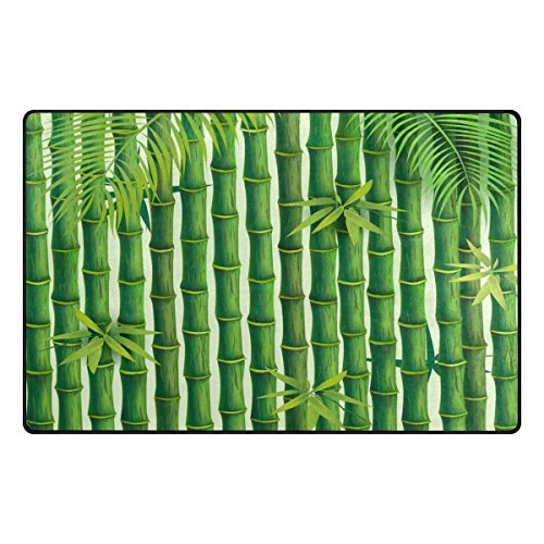 Use7 Teppich, Bambus, Waldbaum, für Wohnzimmer, Schlafzimmer, Textil, Mehrfarbig, 50 x 80 cm(1.7' x 2.6' ft) von Use7