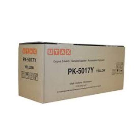 Original Utax 1T02TVAUT0 / PK-5017Y, Premium Drucker-Kartusche, Gelb, 6000 Seiten von Utax