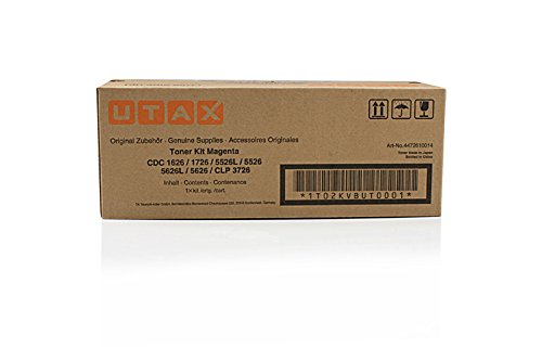 Original Utax 4472610014 Toner (magenta, ca. 5.000 Seiten) für CDC 1626, 1726, 5526, 5626; CLP 3726 von Utax
