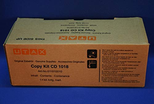 UTAX 611810010 Original Toner für Kopierer DC2018/CD1018 schwarz von Utax