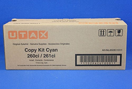 Utax 652611011 Toner 3700 Seiten Cyan Tonerkartusche und laser von Utax