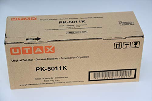 Original Utax 1T02NR0UT0 / PK-5011K, Premium Drucker-Kartusche, Schwarz, 7000 Seiten von Utax