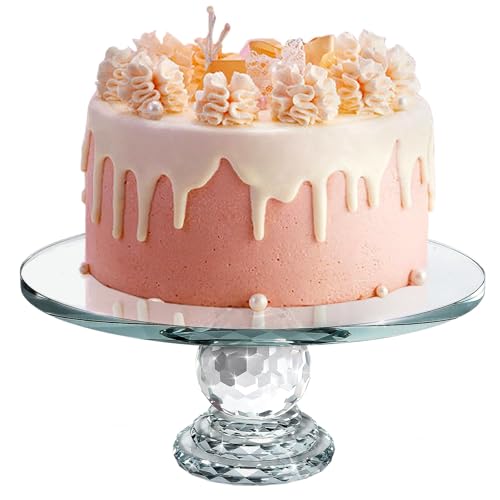 Tortenplatte Glas, Uten Kuchenplatte mit Fuß aus hochwertige Kristallglas, ø 27 cm Tortenplatte Glas, Uten Kuchenplatte mit Fuß aus hochwertige Kristallglas, ø 27 cm von Uten