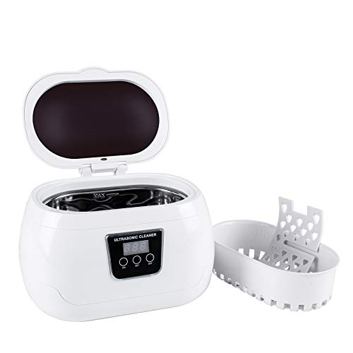 Uten Ultraschallreinigungsgerät Ultraschallreiniger 600ml Ultraschallbad Reinigungsgerät Digital für Brillen Schmuck Uhren Zahnersatz 43KHZ von Uten