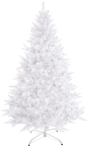 Uten Weihnachtsbaum Weiss Künstlich Tannenbaum 180 cm Christbaum 600 Spitzen Weihnachtsdeko von Uten