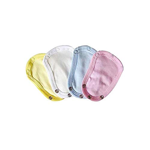 Uteruik Baby Veast/Body Suit Extender, Universal Soft Jumpsuit Extend Film for Baby Boys and Girls Infant Toddler Clothes, 4pcs von Uteruik