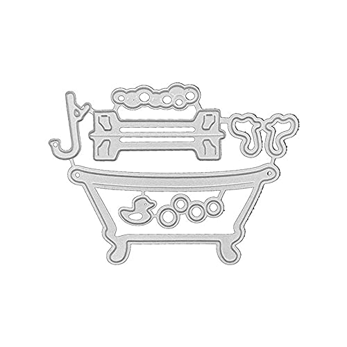 Uteruik Metall Stanzformen Badewanne Schablonen Vorlage Formen für Kartenherstellung DIY Scrapbooking Prägung Album Handwerk Deko Uteruik Metall Stanzformen Badewanne Schablonen Vorlage Formen für Kartenherstellung DIY Scrapbooking Prägung Album Handwerk Deko von Uteruik