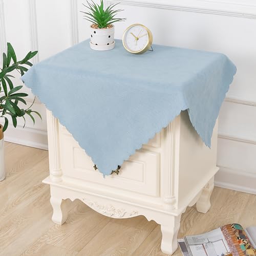 Utobanh Kleine quadratische Tischdecke, 71,1 x 71,1 cm, waschbar, einfarbig, Tischdecke für Nachttisch, Nachttisch, Tischdekoration, 2 Stück Utobanh Kleine quadratische Tischdecke, 71,1 x 71,1 cm, waschbar, einfarbig, Tischdecke für Nachttisch, Nachttisch, Tischdekoration, 2 Stück von Utobanh