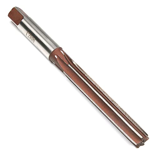 Utoolmart 12 mm Schneiddurchmesser Handreibahle gerader Schaft H8 Legierung Werkzeug Stahl Reiben Rillen Fräsen Metall Lochschneider Werkzeuge 1 Stück von Utoolmart