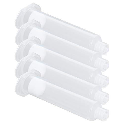 Utoolmart Air Distribution 10 cc/10 ml transparente Klebespritzen Schlauchhülse mit Kolben für Industrie, 5 Stück Utoolmart Air Distribution 10 cc/10 ml transparente Klebespritzen Schlauchhülse mit Kolben für Industrie, 5 Stück von Utoolmart
