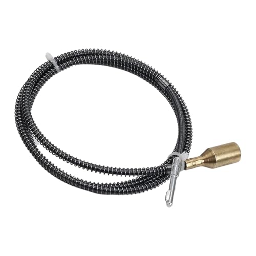 Utoolmart Biegsamer Schaft, drehbares Werkzeug, 4 mm Innenkern, Flex-Schaft, Kabel mit Bohrfutter für hängende Fräser, Bohrer, Drehwerkzeug. von Utoolmart