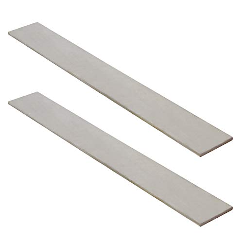 Utoolmart HSS-Drehmaschinen-Werkzeug-Bit, 2 mm x 25 mm x 200 mm, quadratische Drehmaschinen-Rohlinge, Hochgeschwindigkeitsstahl, rechteckiger Fliegenschneider, Mühlenrohling, 2 Stück Utoolmart HSS-Drehmaschinen-Werkzeug-Bit, 2 mm x 25 mm x 200 mm, quadratische Drehmaschinen-Rohlinge, Hochgeschwindigkeitsstahl, rechteckiger Fliegenschneider, Mühlenrohling, 2 Stück von Utoolmart