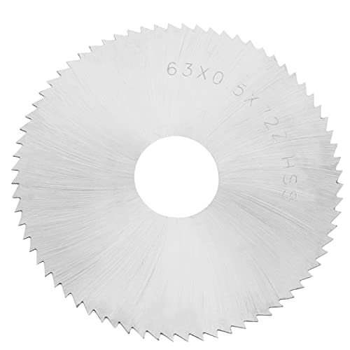 Utoolmart Kreissägeblatt, 63 mm Außendurchmesser, 16 mm Innendurchmesser, für Schneidearbeiten, Kupfer, Metall, Kunststoff, Holz, 1 Stück von Utoolmart