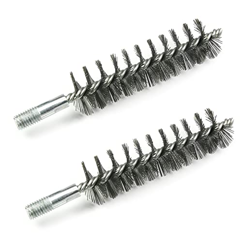 Utoolmart M12 Stahldrahtrohr Rohr Sweep Reinigung Kaminbürste 35mm Durchmesser 2Stk Utoolmart M12 Stahldrahtrohr Rohr Sweep Reinigung Kaminbürste 35mm Durchmesser 2Stk von Utoolmart