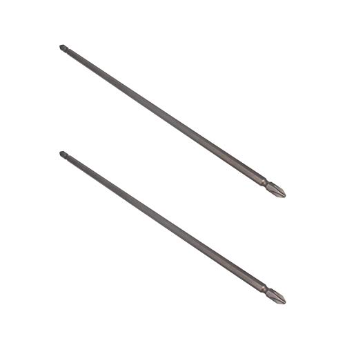 Utoolmart Phillips-Schraubendreher-Bits, 6 mm, Sechskant-Schaft, 300 mm lang, 6 mm, 2 Stück Utoolmart Phillips-Schraubendreher-Bits, 6 mm, Sechskant-Schaft, 300 mm lang, 6 mm, 2 Stück von Utoolmart