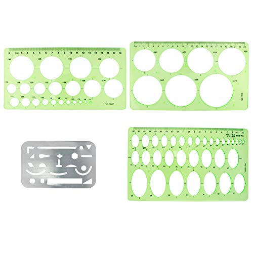 Utoolmart Radierschild Edelstahl Zeichenschablone Schild Zeichenwerkzeug Schild Radierer Schild Edelstahl Briefschild für Büro und Schule 21 Muster mit 1807&1808&1813 Zeichenschablone Utoolmart Radierschild Edelstahl Zeichenschablone Schild Zeichenwerkzeug Schild Radierer Schild Edelstahl Briefschild für Büro und Schule 21 Muster mit 1807&1808&1813 Zeichenschablone von Utoolmart
