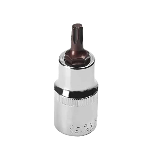 Utoolmart Schaftdurchmesser 1/2-Zoll-Antrieb T30 Torx-Bit-Stecknuss S2 legierter Stahl 55 mm Länge 1 Stück von Utoolmart