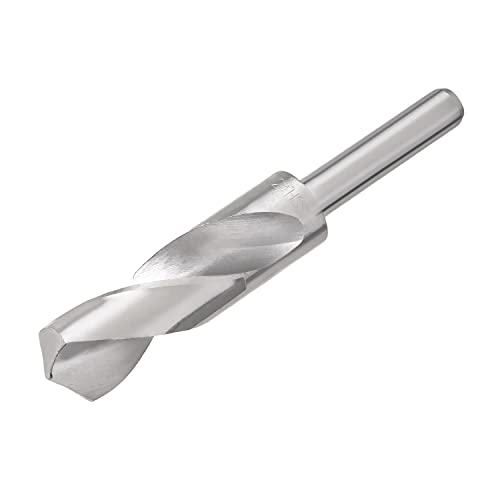 Utoolmart Spiralbohrer-Bit, 24 mm Durchmesser, gerader Schaft, 150 mm Gesamtlänge, Hochgeschwindigkeitsstahl, Metallbohrer zum Bohren auf Hartmetall, Edelstahl, Gusseisen, 1 Stück von Utoolmart