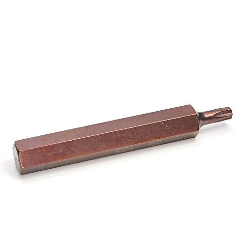 Utoolmart Torx-Bits, 10 mm Sechskantschaft 73 mm Länge T25 Schraubendreher-Bit, S2 Werkzeugstahl legiert, 2 Stück von Utoolmart
