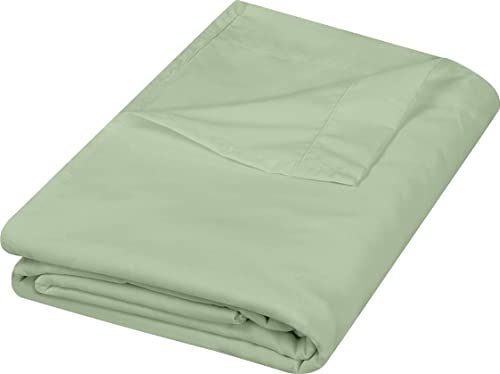 Utopia Bedding Bettlaken, Oberlaken, weich gebürstetes Mikrofasergewebe, kein Einlaufen, farbecht, pflegeleicht, nur 1 Bettlaken, Queensize-Größe, Salbeigrün (Sage) von Utopia Bedding