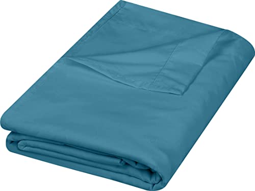Utopia Bedding Bettlaken, weich gebürstetes Mikrofasergewebe, kein Einlaufen, farbecht, pflegeleicht, nur 1 Bettlaken, Kingsize, Denim-Blau von Utopia Bedding